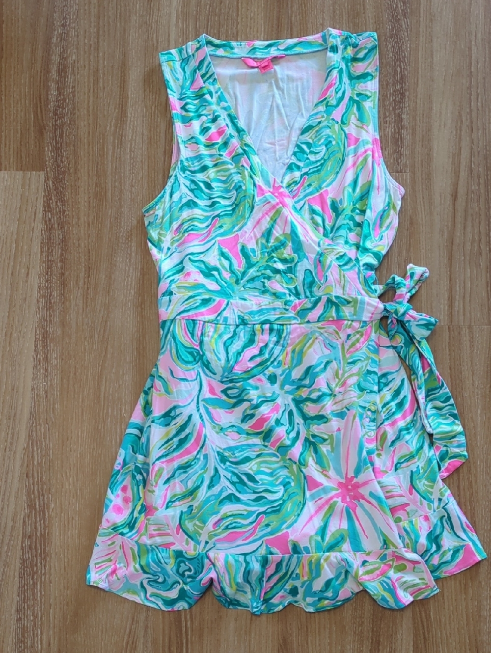 Rilla Wrap Romper in One In A Melon